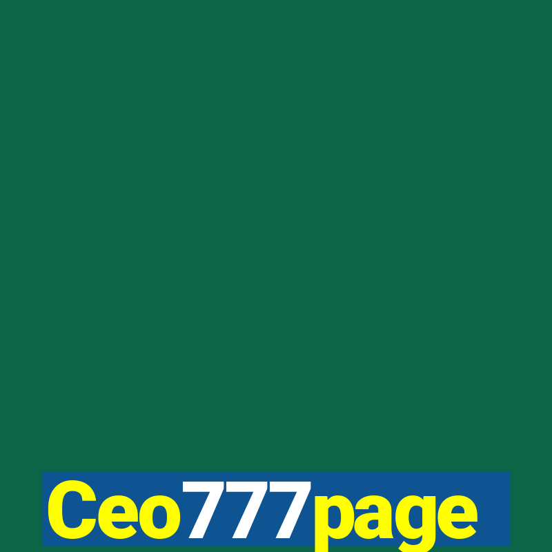 Ceo777page